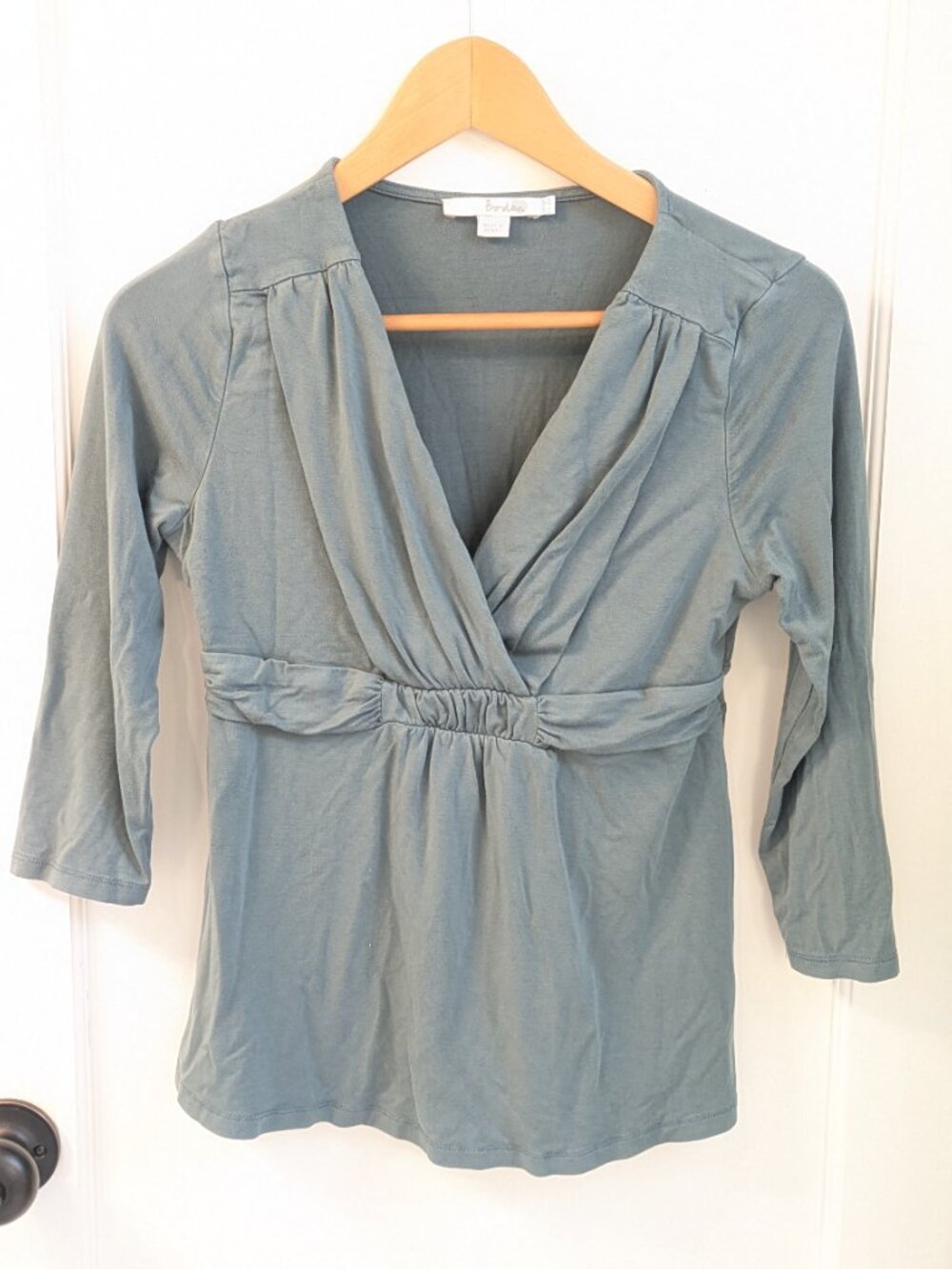 Boden Three Quarter Sleeve Top~Size 8P